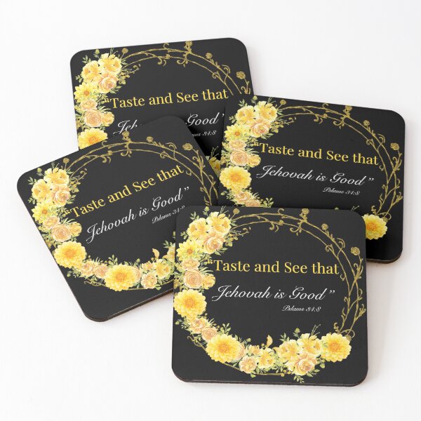 Item preview, Prueba y verás: flores amarillas designed and sold by JWGiftsofMercy.