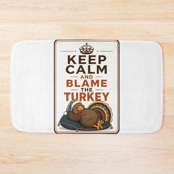 Item preview, Keep Calm Be Thankful Thanksgiving designed and sold by OliviaHayesArt.