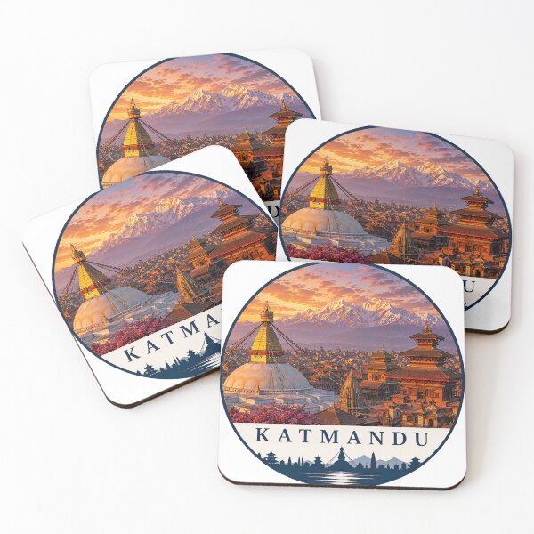 Item preview, Kathmandu Stupa Himalayan Sunset Travel t-shirt designed and sold by Beyond Destinations.