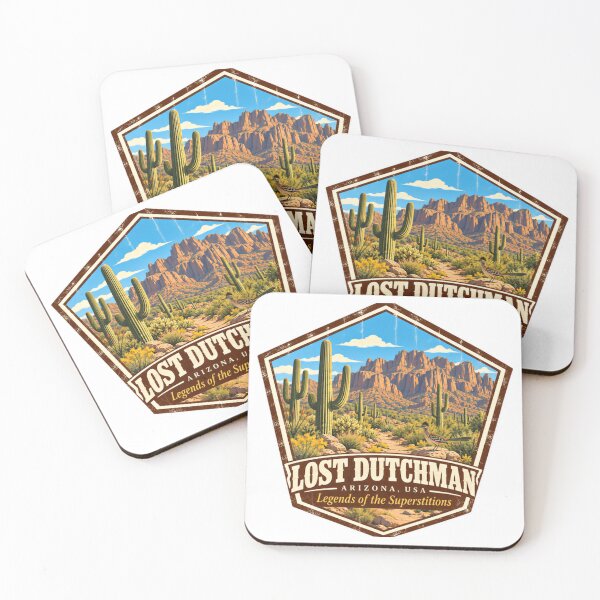 Item preview, Lost Dutchman Arizona Usa Legends Of The Superstitions Hiking Outdoors Travel designed and sold by NightGlyph.