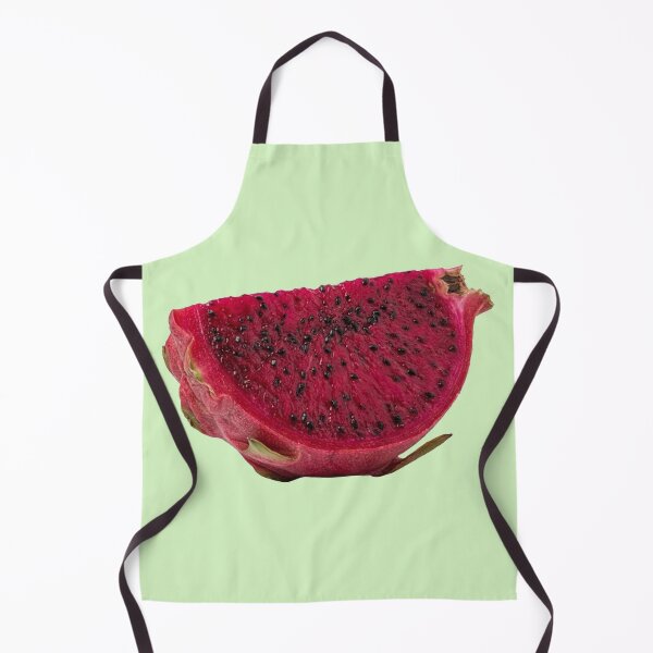 Item preview, Vibrant Red Dragon Fruit Wedge Illustration - Tropical Pitaya Art designed and sold by PetalsPaws.