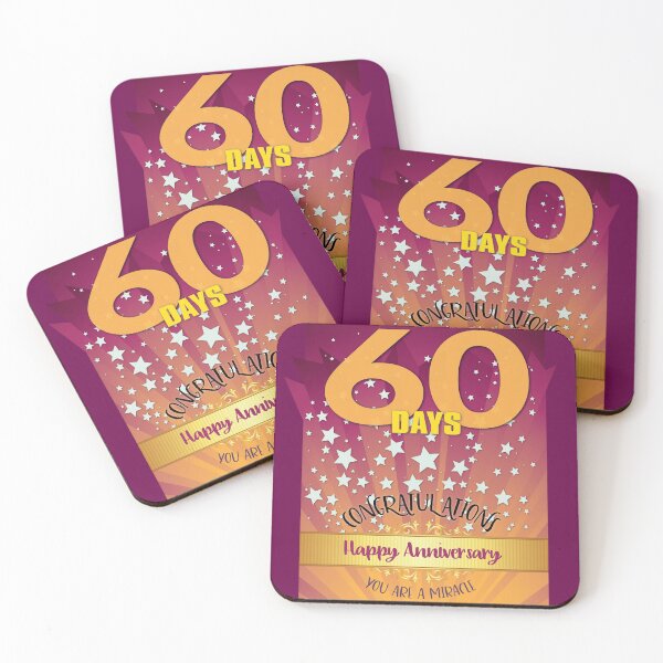 Item preview, 60 Days Recovery Anniversary You're A Miracle designed and sold by ApexDesigners.