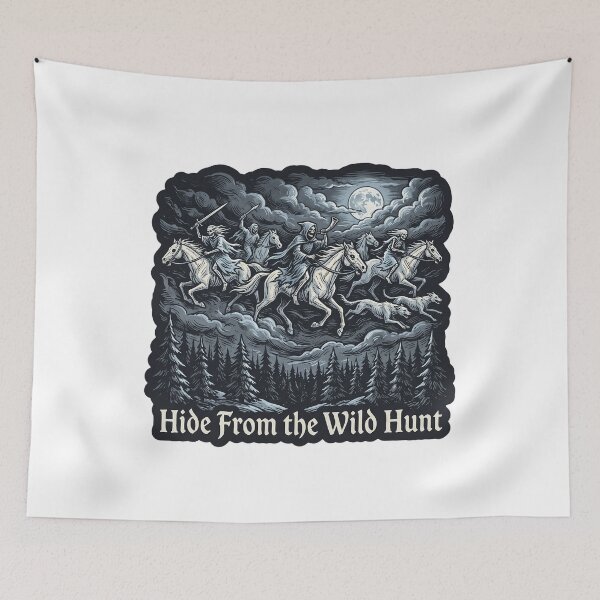Item preview, Wild Hunt Winter Folklore — Hide From the Hunt designed and sold by TheCalmEdit.