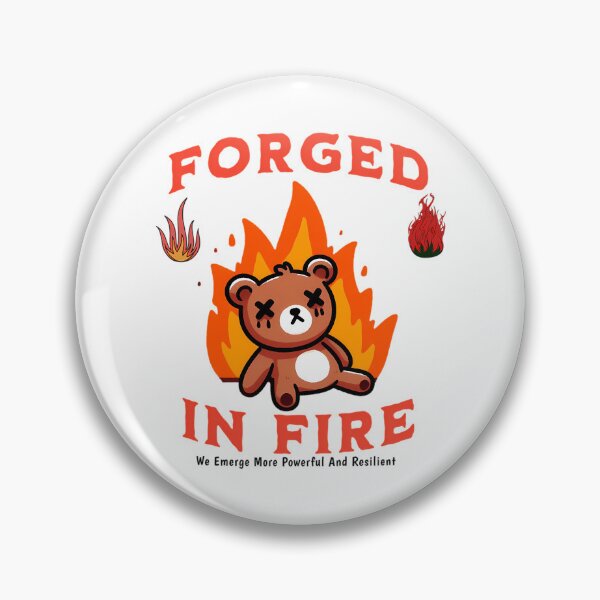 Item preview, Forged In Fire Bear designed and sold by dyonallyhea.