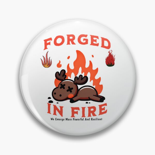 Item preview, Forged In Fire Moose designed and sold by dyonallyhea.