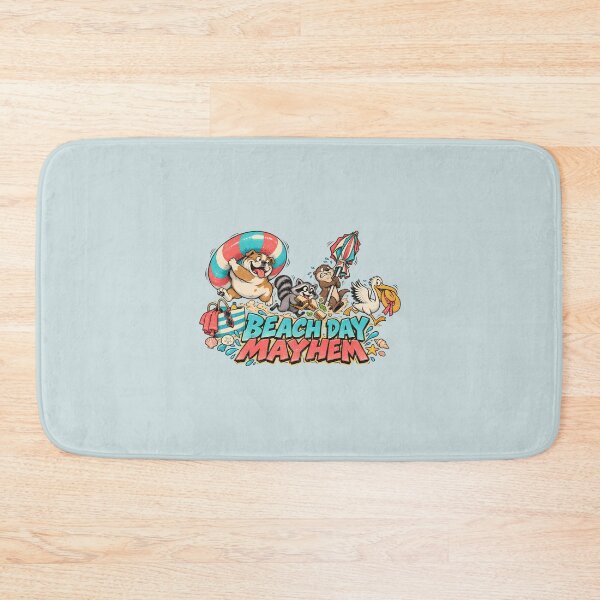 Item preview, Beach Day Mayhem – Funny Summer Animal Crew designed and sold by AwesomeBeyondLimits.