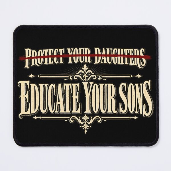 Item preview, Protect Your Daughters Educate Your Sons designed and sold by InkwellOddity.