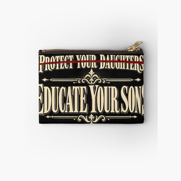 Item preview, Protect Your Daughters Educate Your Sons designed and sold by InkwellOddity.