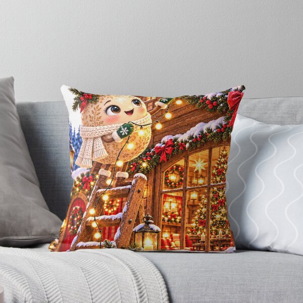 Item preview, Cream Christmas Bauble - Lighting Up a Winter Wonderland designed and sold by DoreenGehrkeArt.