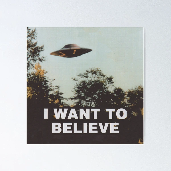 Vintage I Want To Believe