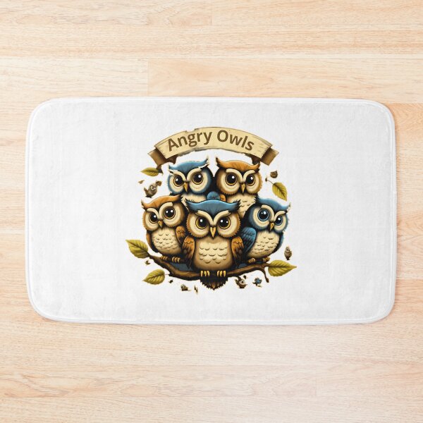 Item preview, Angry Owls designed and sold by haroona-bbey.