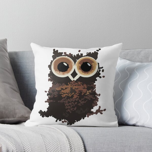 Aperçu de l'œuvre Coffee Owl créée et vendue par haroona-bbey.