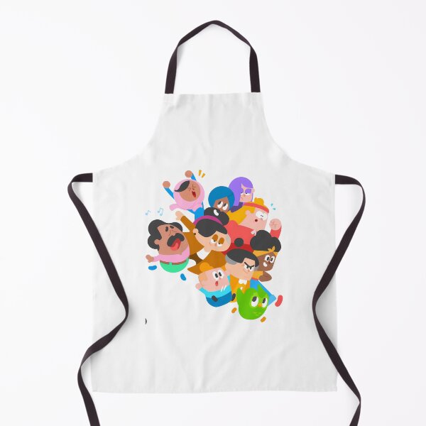 Item preview, Cute Diverse Cartoon Friends Crowd - Funny Learning Community Mascot Sticker designed and sold by haroona-bbey.