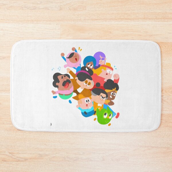 Item preview, Cute Diverse Cartoon Friends Crowd - Funny Learning Community Mascot Sticker designed and sold by haroona-bbey.