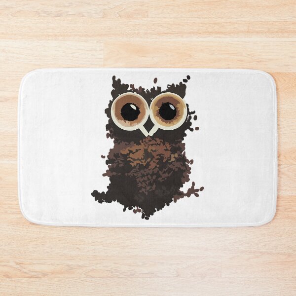 Item preview, Coffee Owl designed and sold by haroona-bbey.