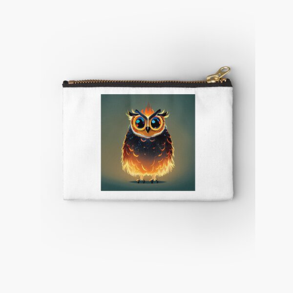 Item preview, Cute Owl With Flames  designed and sold by haroona-bbey.