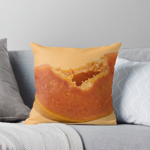 Item preview, Fresh Papaya Slice Illustration - Tropical Fruit Graphic Art designed and sold by PetalsPaws.