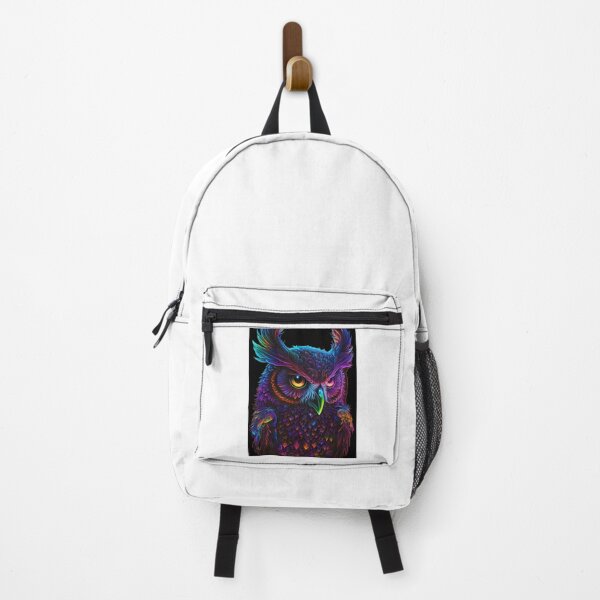 Item preview, Cyberdelic Owl Graphic designed and sold by haroona-bbey.