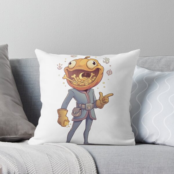Item preview, Creepy Pumpkin Head Bone Eater Halloween Spooky Cartoon Art designed and sold by Rupesh-Art26.