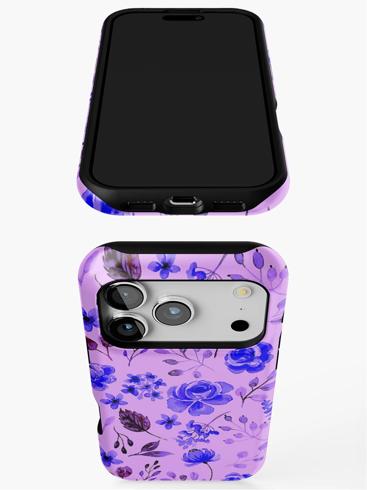 Thumbnail 3 of 4, iPhone Case, Painted Roses designed and sold by ViaARTfactory.