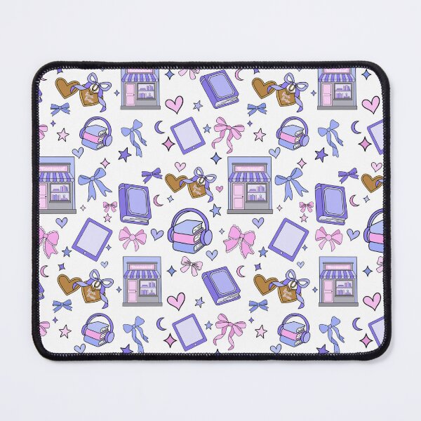 Item preview, Dreamy Chapter Bookish Coquette Seamless Pattern designed and sold by FabledAdventures.