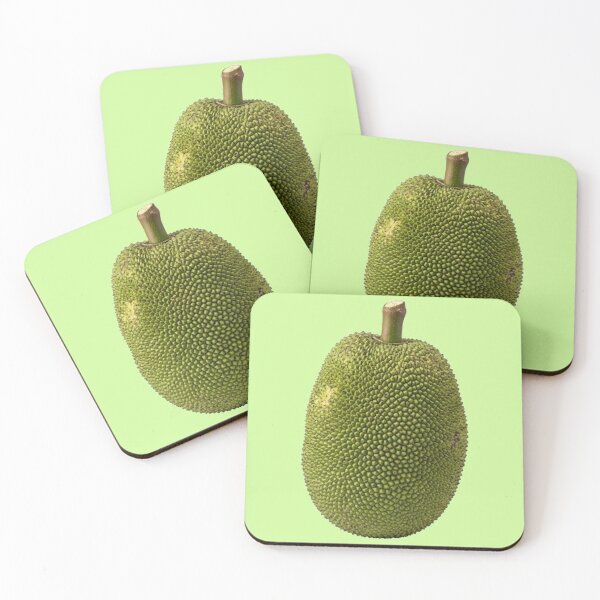 Item preview, Fresh Whole Jackfruit Illustration - Tropical Exotic Fruit Graphic designed and sold by PetalsPaws.