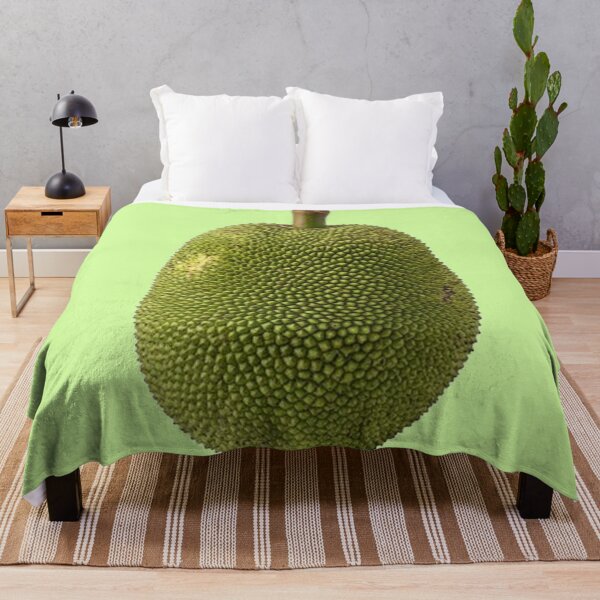 Item preview, Fresh Whole Jackfruit Illustration - Tropical Exotic Fruit Graphic designed and sold by PetalsPaws.