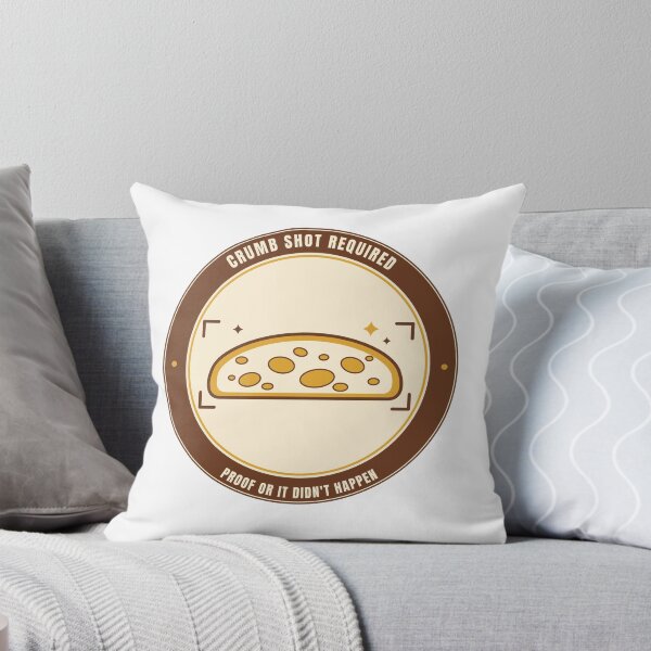 Item preview, Crumb Shot Required Sourdough Baker Badge | Funny Bread Humor designed and sold by Mega-Shopping.