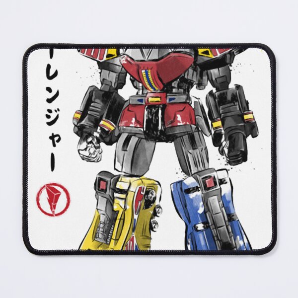 Item preview, Mighty Morphin Megazord sumi e designed and sold by AnthonyHungate.