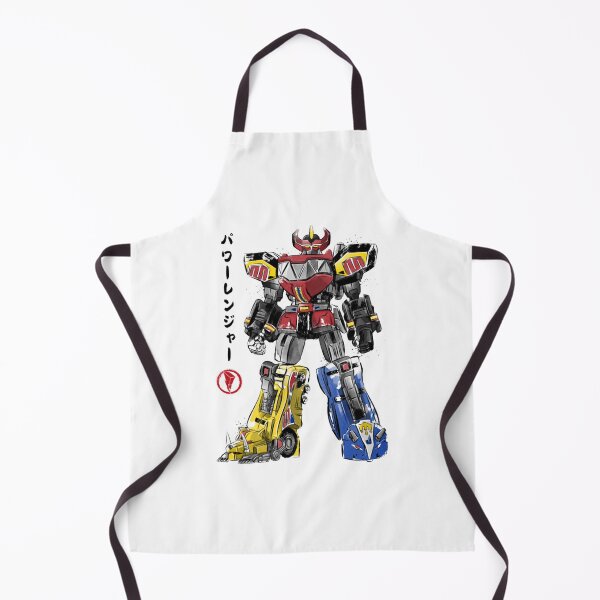 Item preview, Mighty Morphin Megazord sumi e designed and sold by AnthonyHungate.