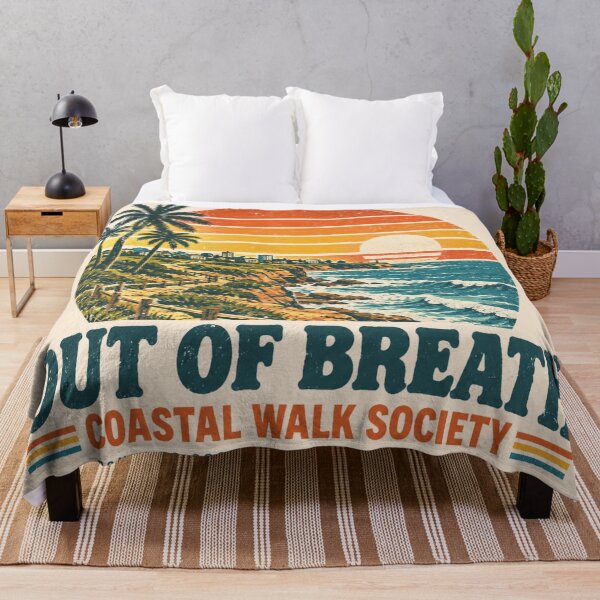 Item preview, Bondi To Coogee Coastal Walk Society Retro Sunsets designed and sold by Yellowriversss.