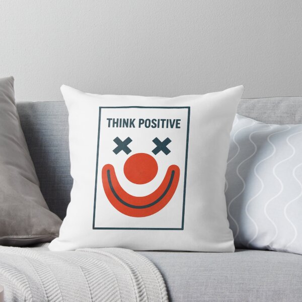 Item preview, Think Positive Clown Meme designed and sold by Colorful-Garden.