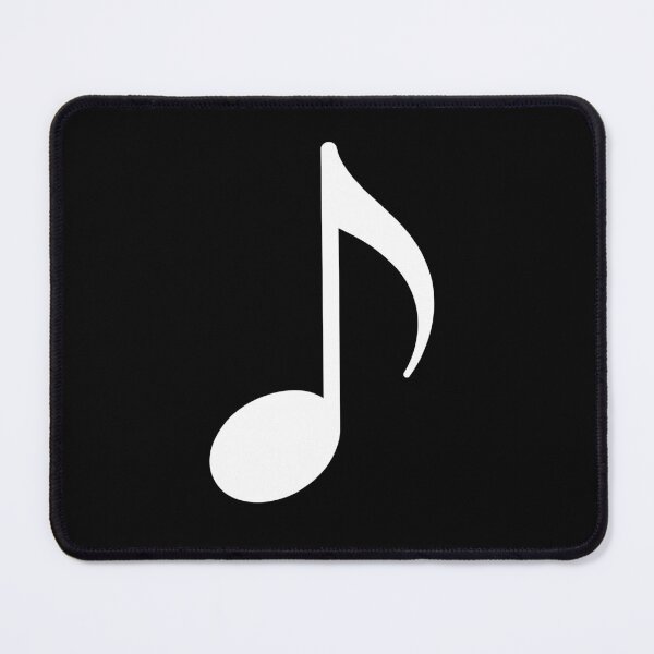 Item preview, Eighth Note Quaver - Classic White Music Design for Musicians and Music Lovers designed and sold by lematworks.