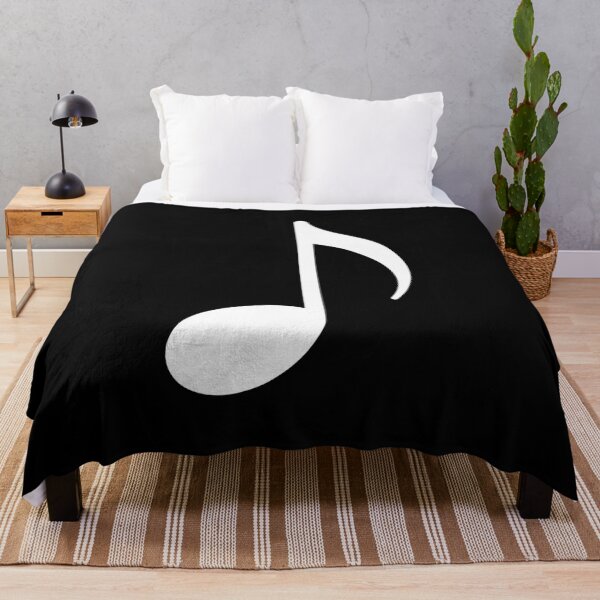 Item preview, Eighth Note Quaver - Classic White Music Design for Musicians and Music Lovers designed and sold by lematworks.