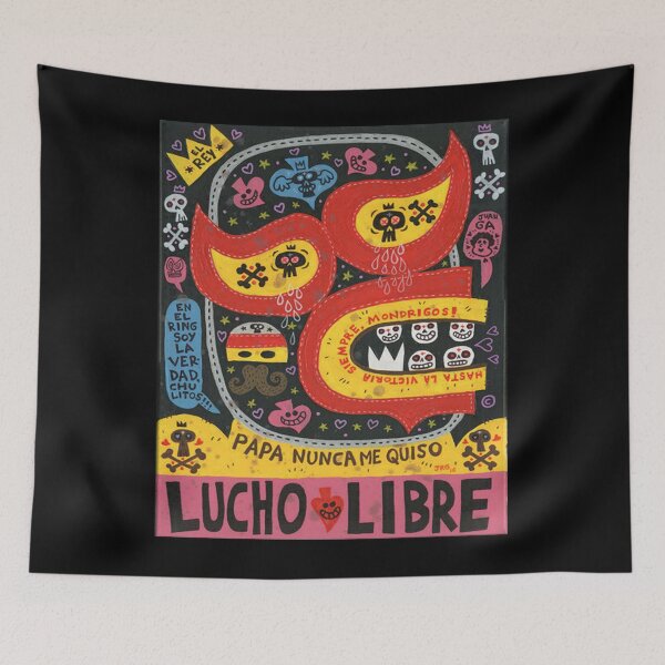 Aperçu de l'œuvre LUCHO LIBRE créée et vendue par Odelloy.