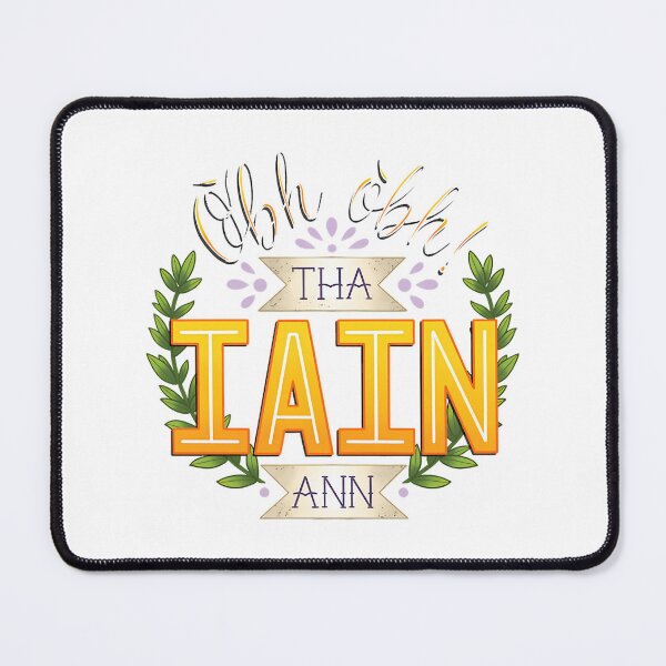 Item preview, Funny Iain Scottish Gaelic Illustration  designed and sold by shailab-aptiste.
