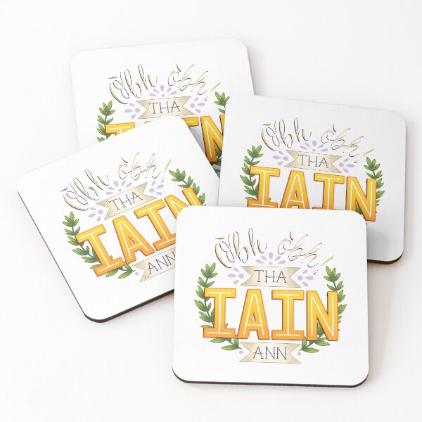 Item preview, Funny Iain Scottish Gaelic Illustration  designed and sold by shailab-aptiste.