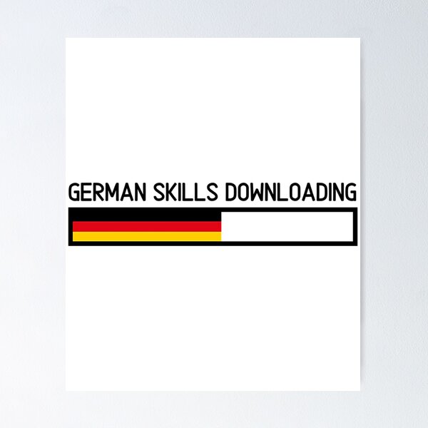 Item preview, German Language Skills Downloading designed and sold by shailab-aptiste.