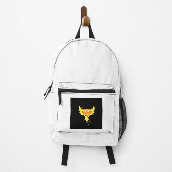 Item preview, Glow Fiery Phoenix Owl Mascot - Angry Rage Mode Fire Bird Sticker designed and sold by shailab-aptiste.