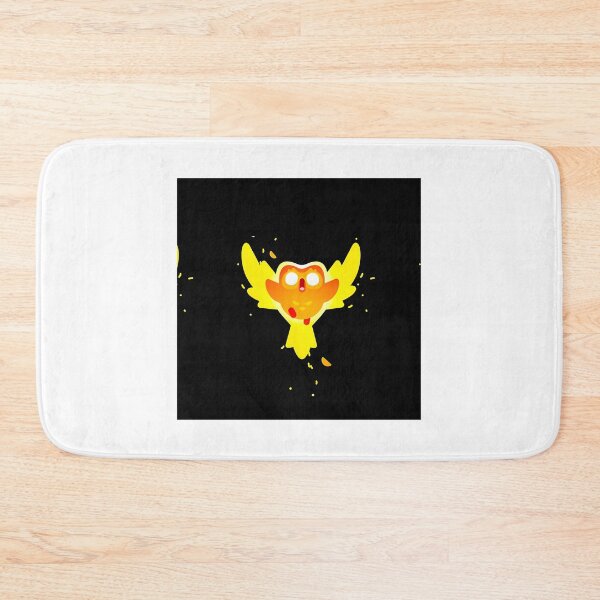 Item preview, Glow Fiery Phoenix Owl Mascot - Angry Rage Mode Fire Bird Sticker designed and sold by shailab-aptiste.