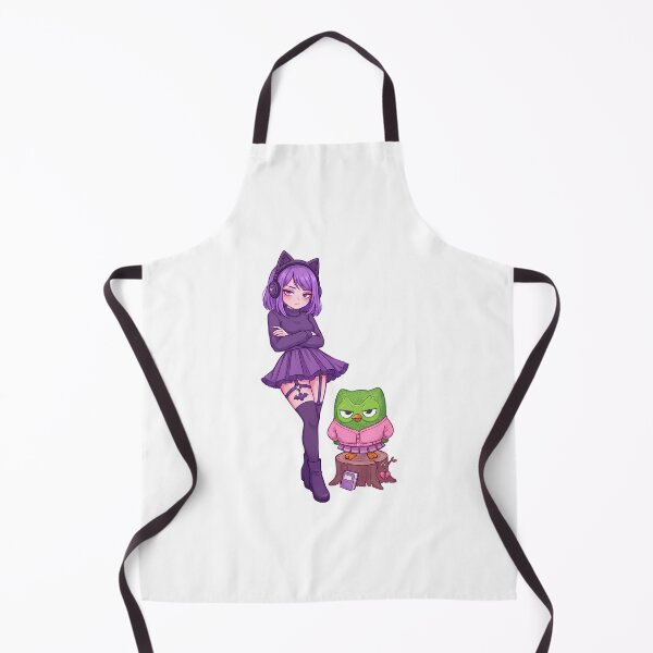 Item preview, Goth Anime Girl Unamused Owl Duo Lily Duo E-Girl Aesthetic designed and sold by shailab-aptiste.