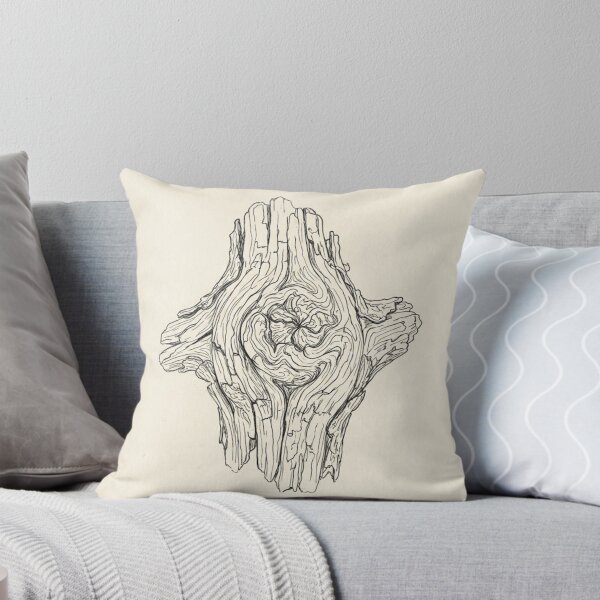 Item preview, Weathered Driftwood Knot Study | Wabi-Sabi Minimalist Print designed and sold by Zaramodo.