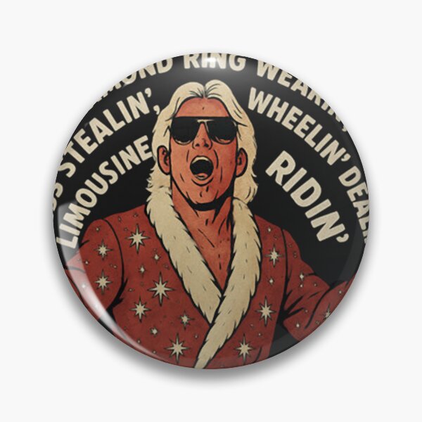 Item preview, Ric Flair Woooo The Nature Boy Wrestling Legend designed and sold by Pricearkin.