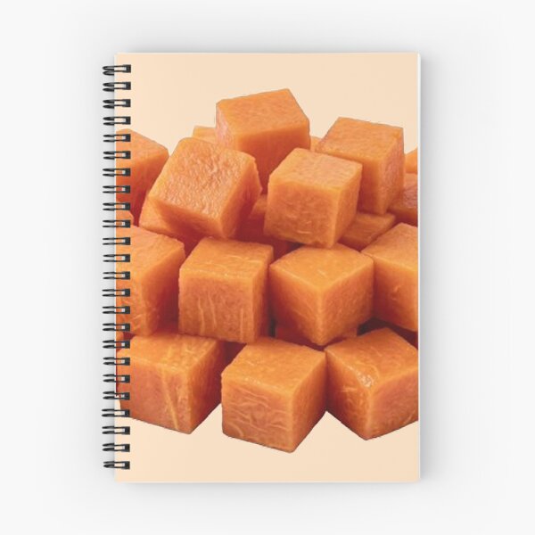 Item preview, Fresh Diced Papaya Cubes Illustration - Tropical Fruit Graphic Art designed and sold by PetalsPaws.