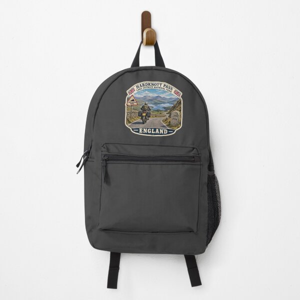 Item preview, Hardknott Pass England Lake District Motorcycle Sticker TShirt 09 designed and sold by OuterShellUK.