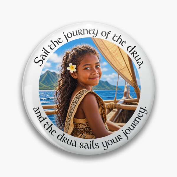 Item preview,  Fiji Exploration Proverb - Sail the journey of the drua | Pacific Art designed and sold by ShakaLife.org.