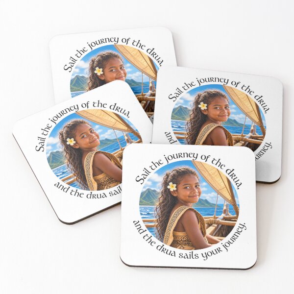 Item preview,  Fiji Exploration Proverb - Sail the journey of the drua | Pacific Art designed and sold by ShakaLife.org.