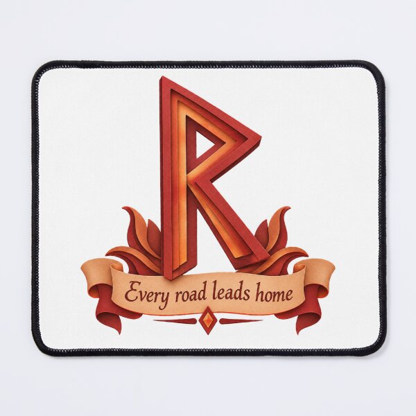Item preview, Raidho: Trust the journey. Keep moving forward. designed and sold by Meg_S_meG.