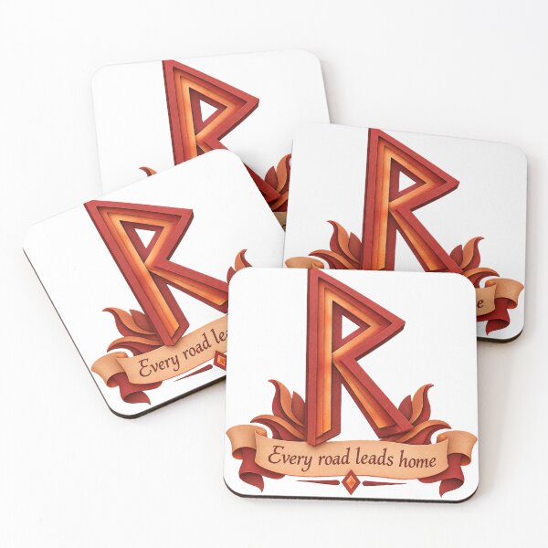 Item preview, Raidho: Trust the journey. Keep moving forward. designed and sold by Meg_S_meG.