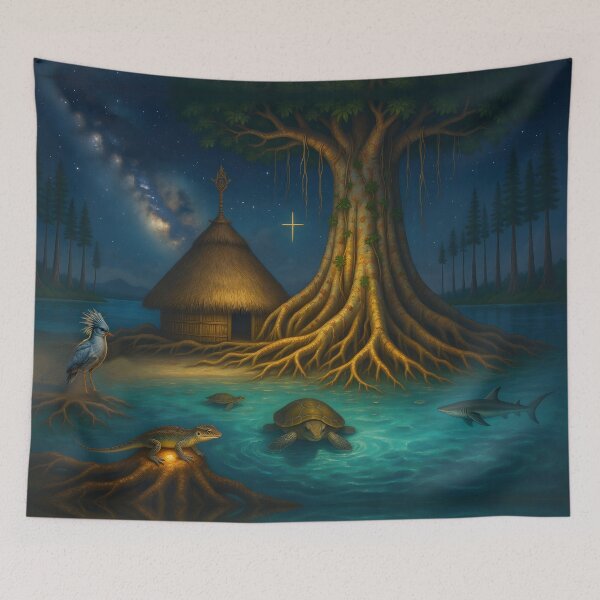 Item preview, The mystical banyan tree – New Caledonia designed and sold by Hawaii26.